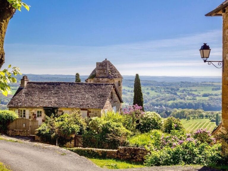 Landscape of the Dordogne Region