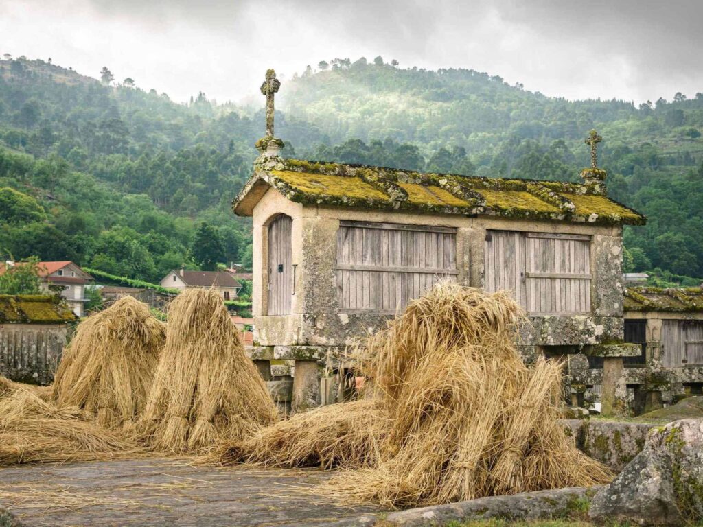 grenier à grain dans le Minho