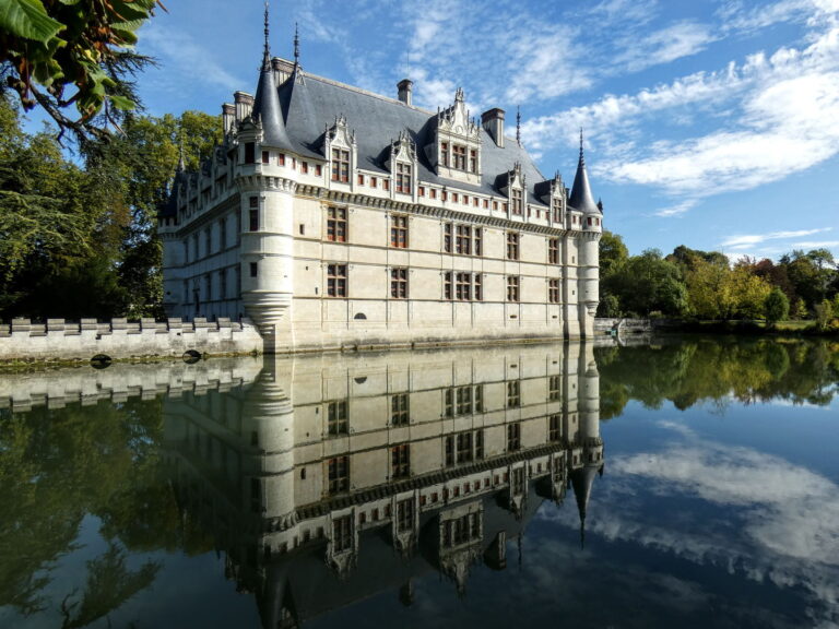 château d'Azay-le-Rideau et son reflet
