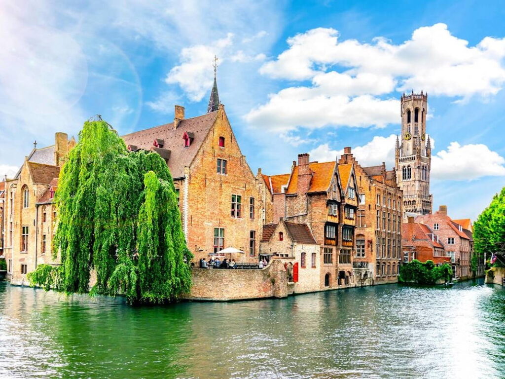 canaux à Bruges